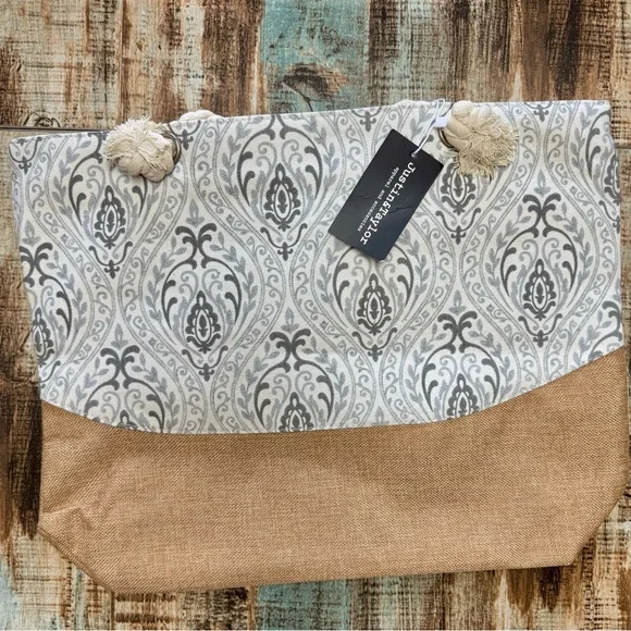 🆕 Elegant “Justin&Taylor” Tote Bag - Picture 8 of 11